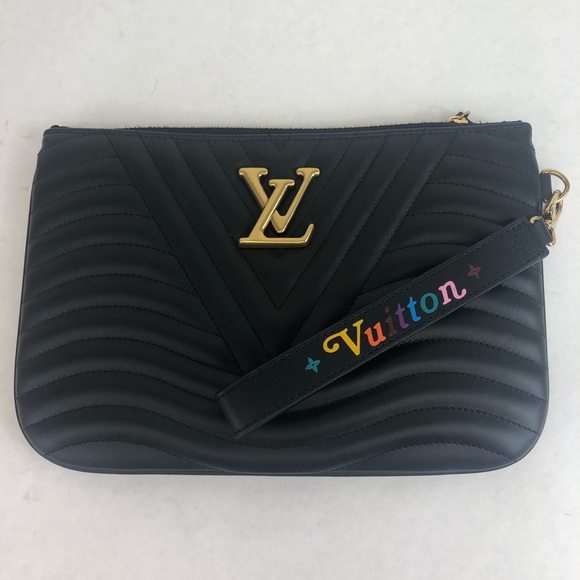 Louis Vuitton New Wave Zipped Pochette Wristlet - Picture 3 of 16